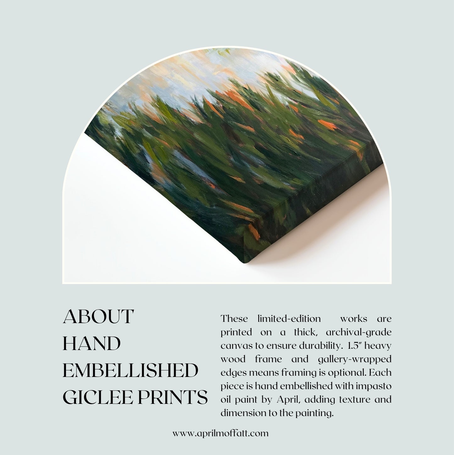 Beige Oyster 1 : Hand-Embellished Limited Edition Giclée