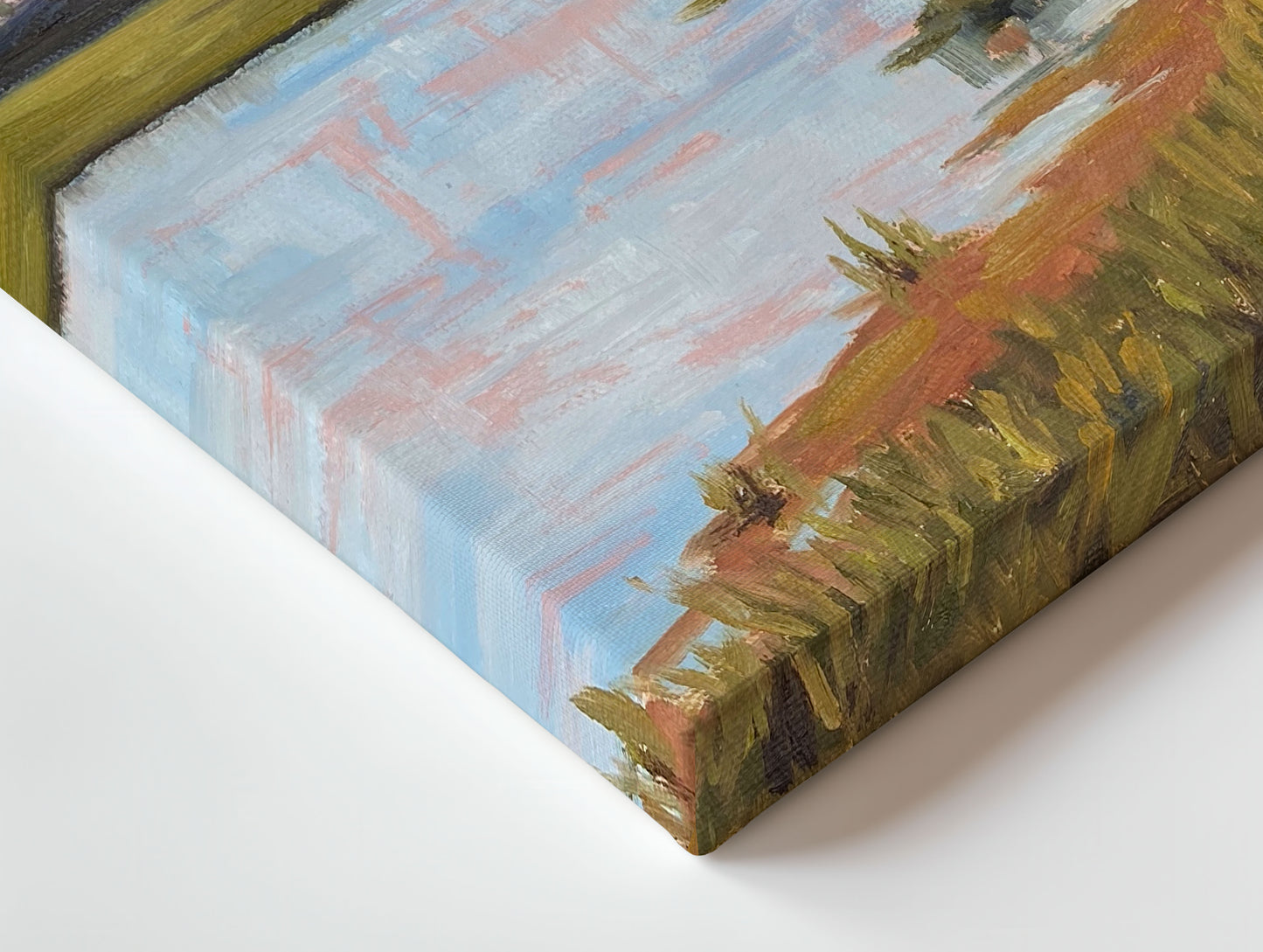 Skull Creek Hilton Head Island - Giclée Canvas Lowcountry Marsh Art Print by April Moffatt