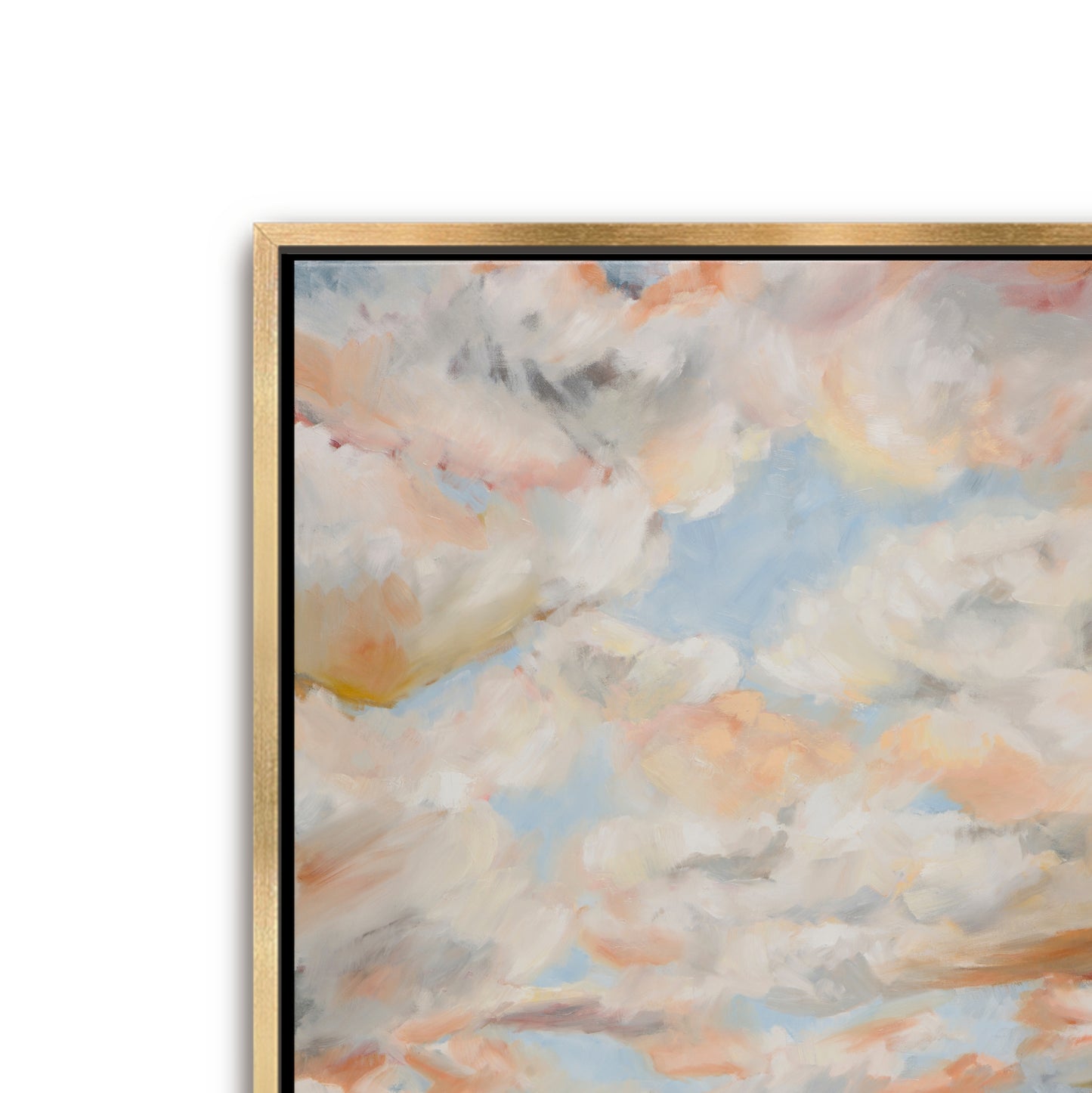 Clouds over the Marsh | Hand-Embellished Fine Art Giclée